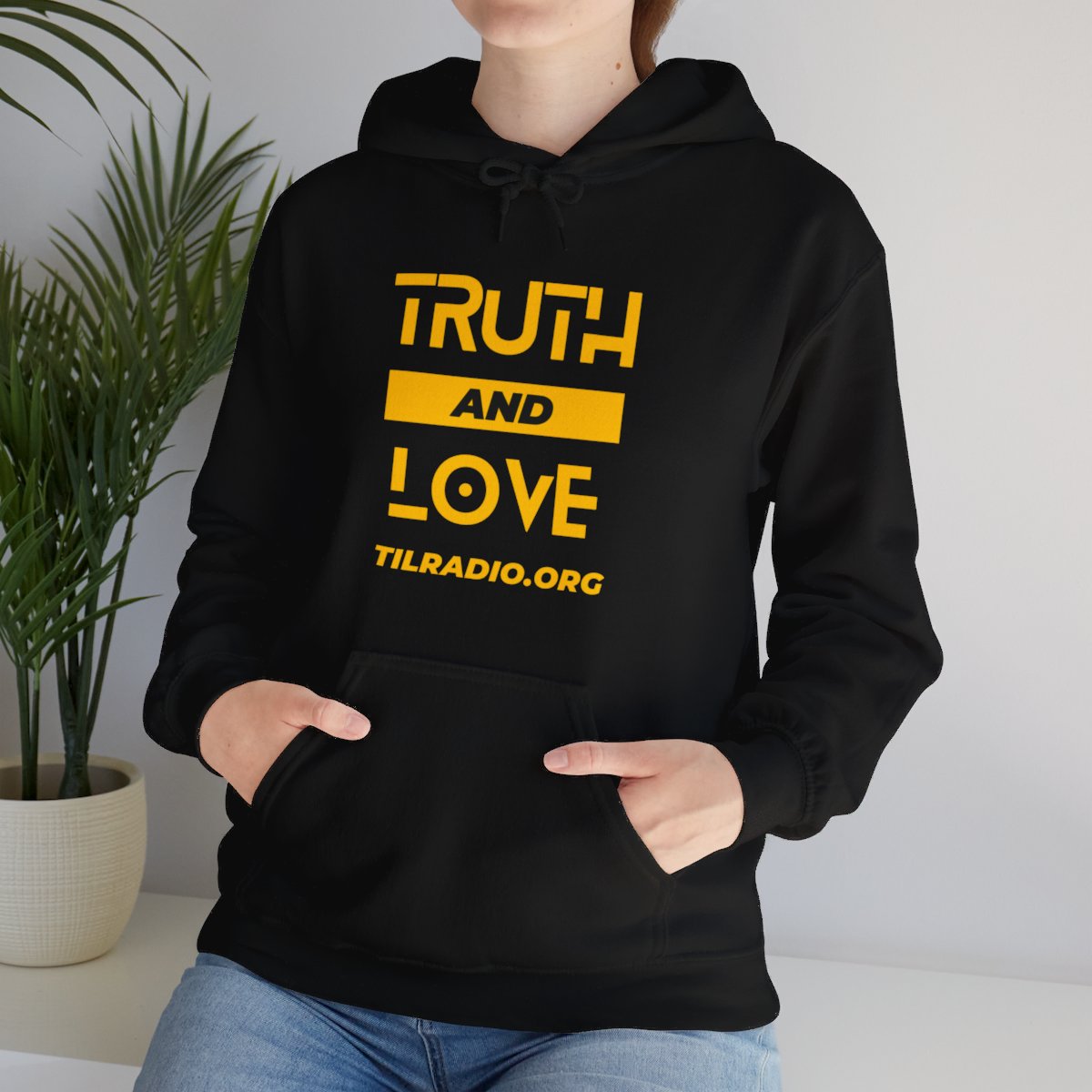 Truth and Love - Unisex Heavy Blend™ Hooded Sweatshirt  product thumbnail image