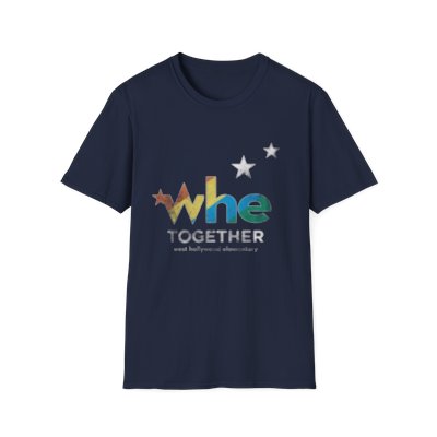 Adult T-Shirt- WHE Together Logo on front