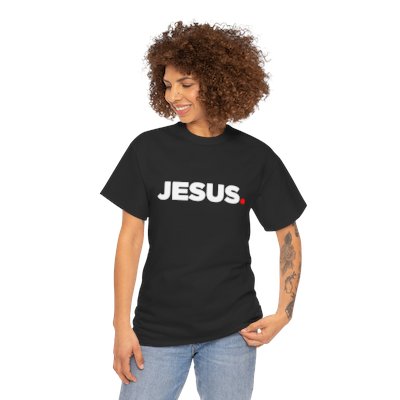 Jesus Period Red Black T-Shirt
