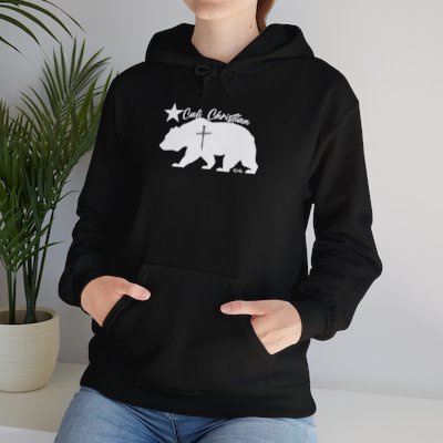 Cali Christian - BLK Unisex Heavy Blend™ Hooded Sweatshirt