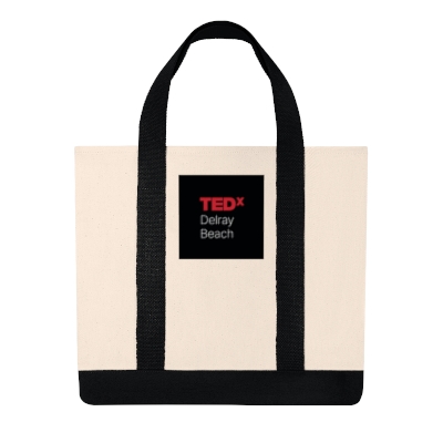 TEDx Delray Shopping Tote