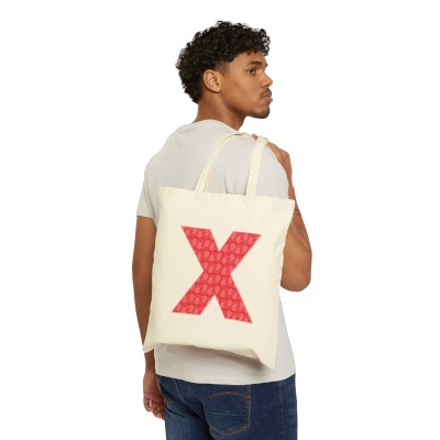 TEDx Delray small pinapples Cotton Canvas Tote Bag
