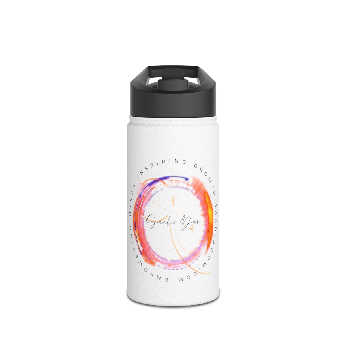 Stainless Steel Water Bottle, Standard Lid product main image