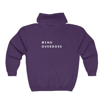 Unisex Heavy Blend™ Full Zip Hooded Sweatshirt - End Overdose