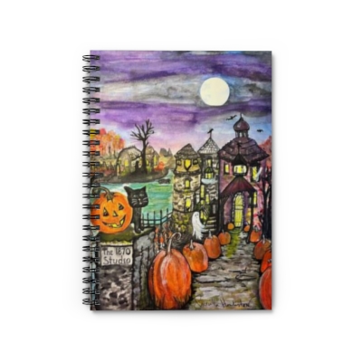 True Love Halloween Spiral Notebook - Ruled Line
