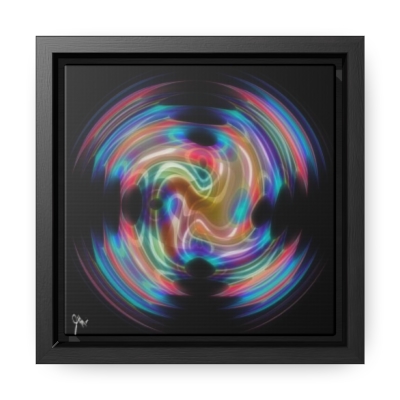 Orb 3 Gallery Canvas Wrap, Square Frame