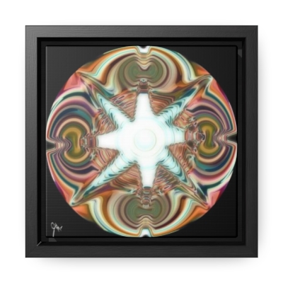 Orb 8 Gallery Canvas Wrap, Square Frame