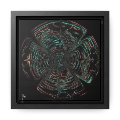 Orb 10 Gallery Canvas Wrap, Square Frame