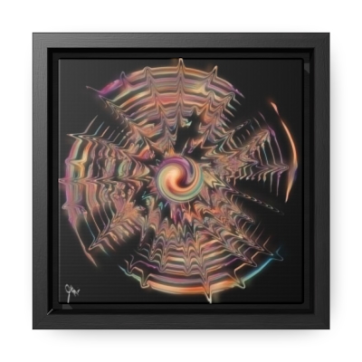 Orb 12 Gallery Canvas Wrap, Square Frame
