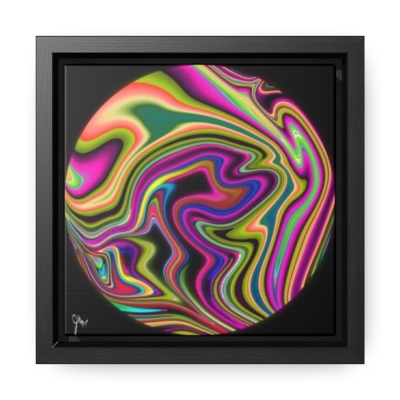 Orb 1 Gallery Canvas Wrap, Square Frame