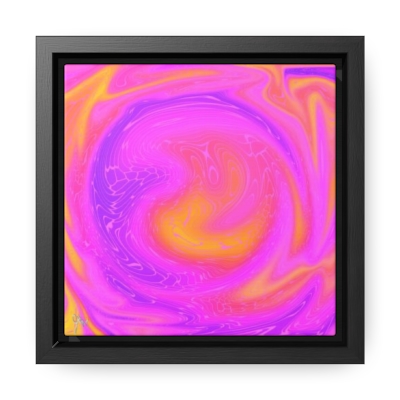 Groovy Gallery Canvas Wrap, Square Frame