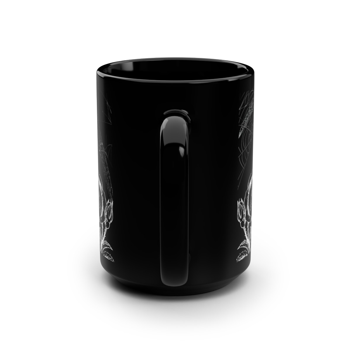 Limited Edition Edgar Allan Poe Mug | 15 oz Black Mug  product thumbnail image