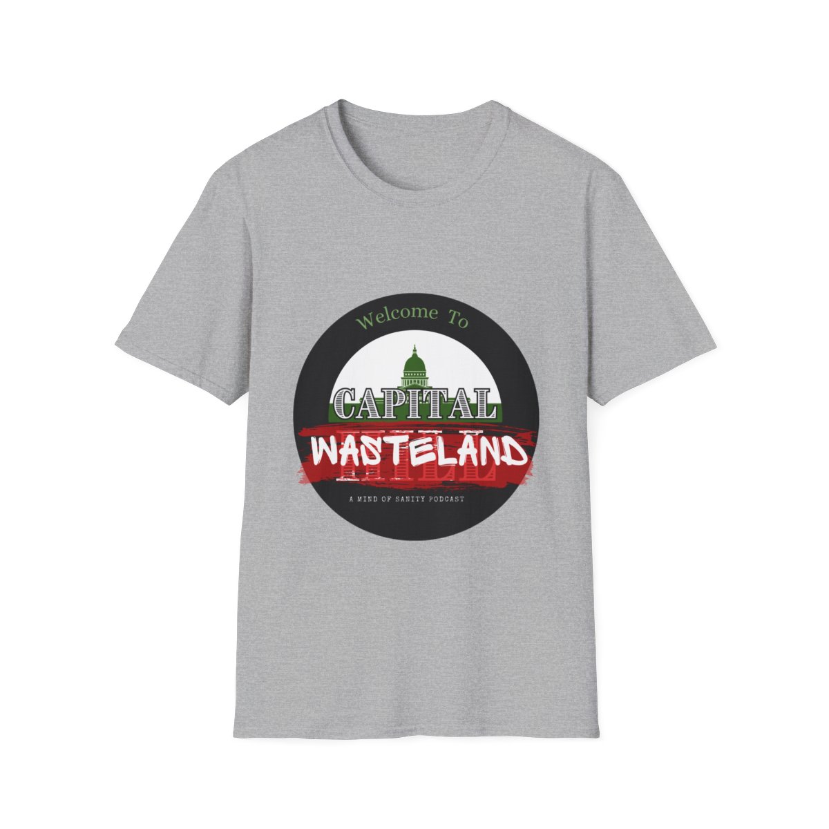 Explore with Style: Capital Wasteland Logo T-Shirts in Multiple Colors product thumbnail image