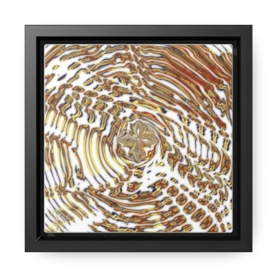 Southern Porcelain Gallery Canvas Wrap, Square Frame