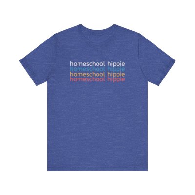 Homeschool Hippie Short Sleeve Tee