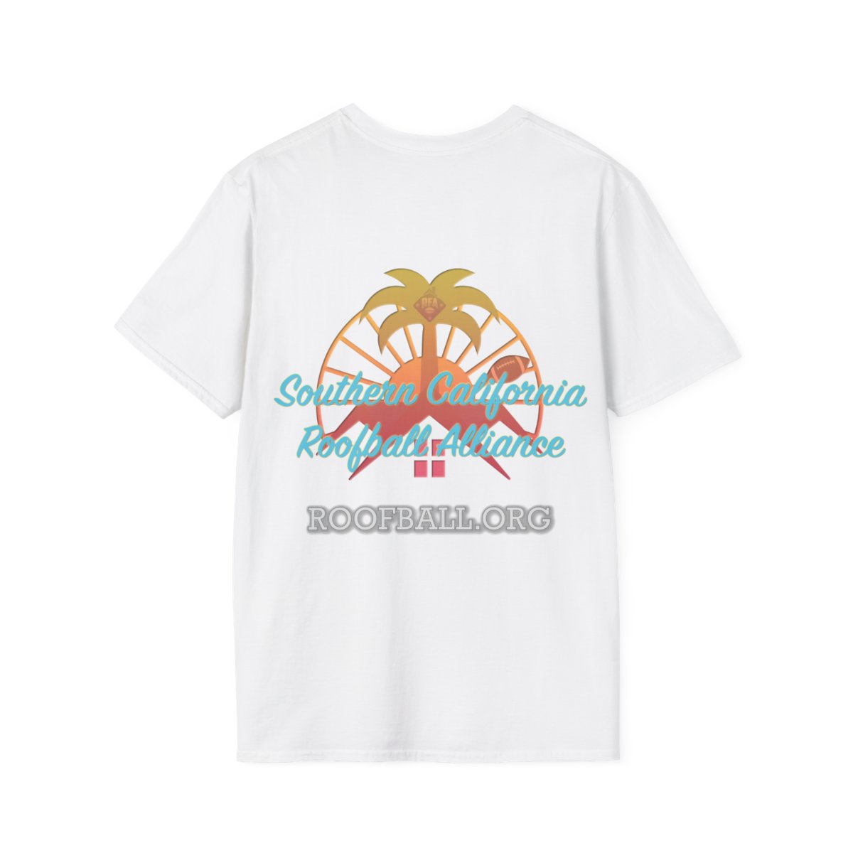 Southern California Roofball Alliance Unisex Softstyle T-Shirt product main image