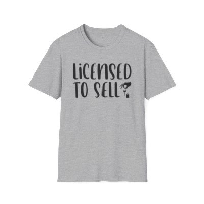 Realtor Tee - Licensed to sell