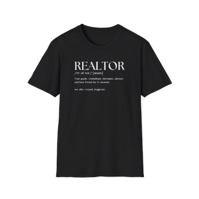Realtor Tee - Realtor definition