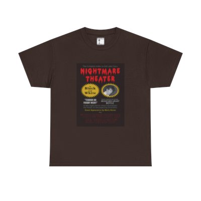 The Complete Index to Salt Lake City's Nightmare Theater. Unisex Heavy Cotton Tee.