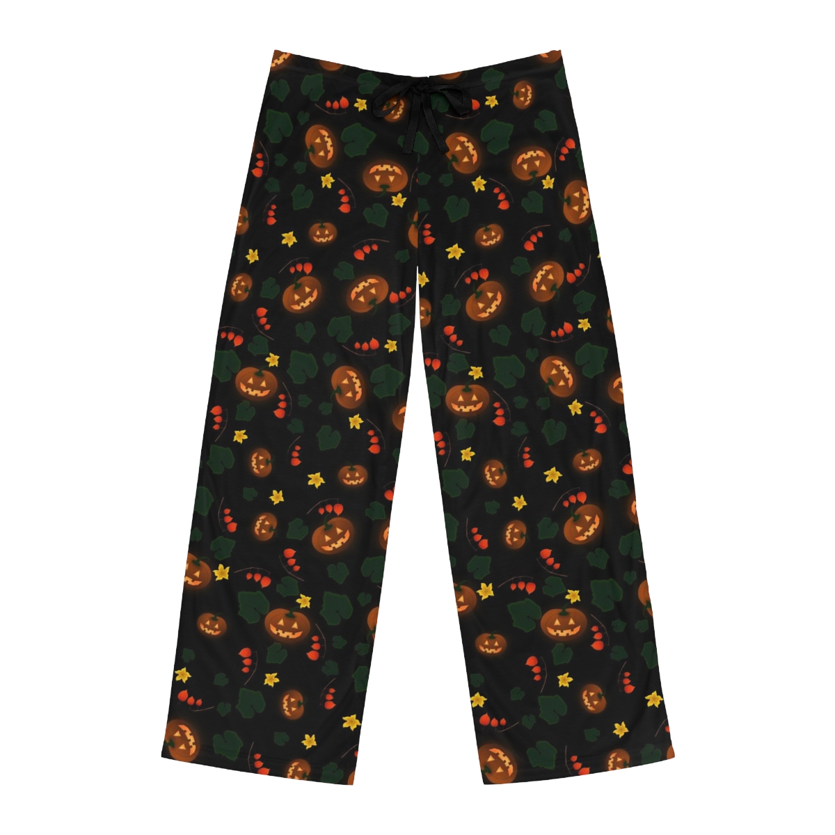 "Glow Pumpkin Garden" Men's Pajama Pants  product thumbnail image