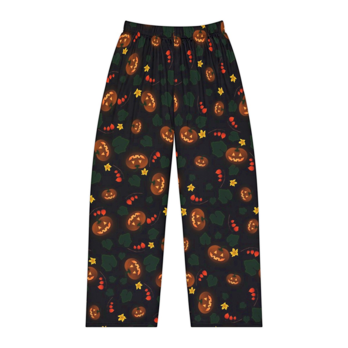 "Pumpkin Glow Garden" Women's Pajama Pants product thumbnail image