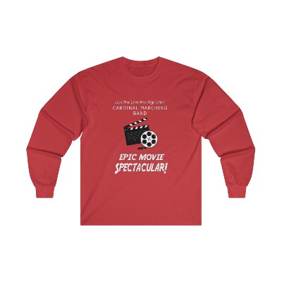 Ultra Cotton Long Sleeve Tee - Red