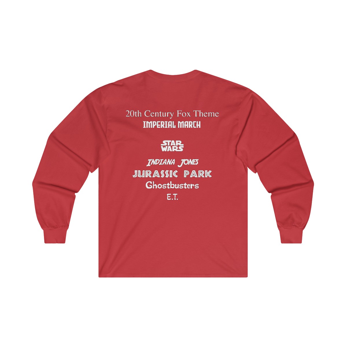 Ultra Cotton Long Sleeve Tee - Red product thumbnail image