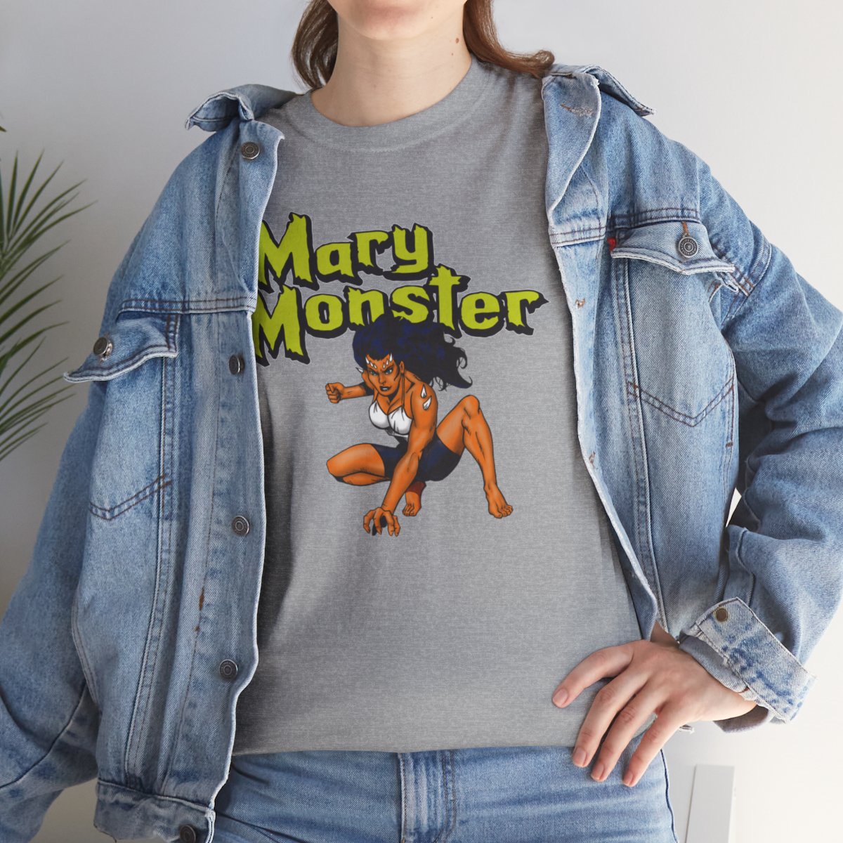 Unisex Mary Monster Heavy Cotton Tee product thumbnail image