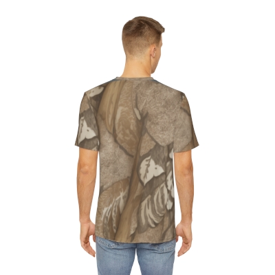 Forest Whisper Camo Pattern - Men's Polyester Tee (AOP)