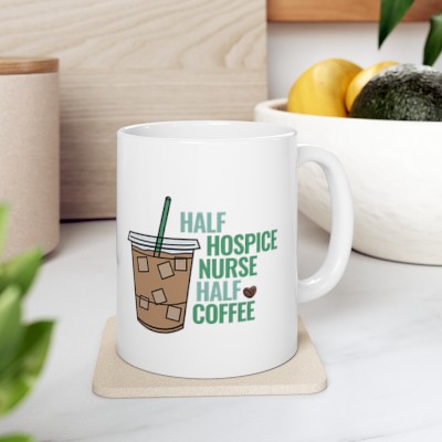 Hospice Coffee: Ceramic mug 11 oz.