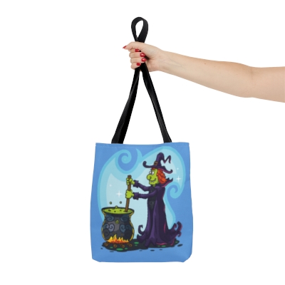 Halloween Tote Bag/Tote Bag Halloween/Halloween Witch/A Witchy Print For Halloween Tote Bag (AOP)