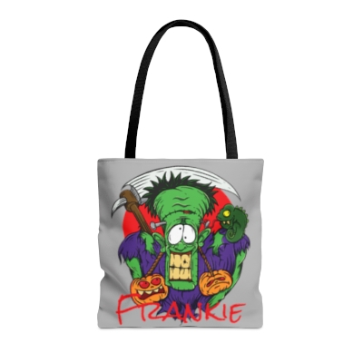 Halloween Tote Bag/Tote Bag Halloween/Halloween Loot Bag/Frankenstein's Monster/Frankie Monster Halloween Tote Bag (AOP)