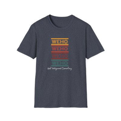 Adult T-Shirt- WEHO logo