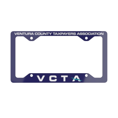 Custom VCTA Metal License Plate Frame