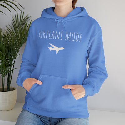 "Airplane Mode" Unisex Heavy Blend™ Hooded Sweatshirt