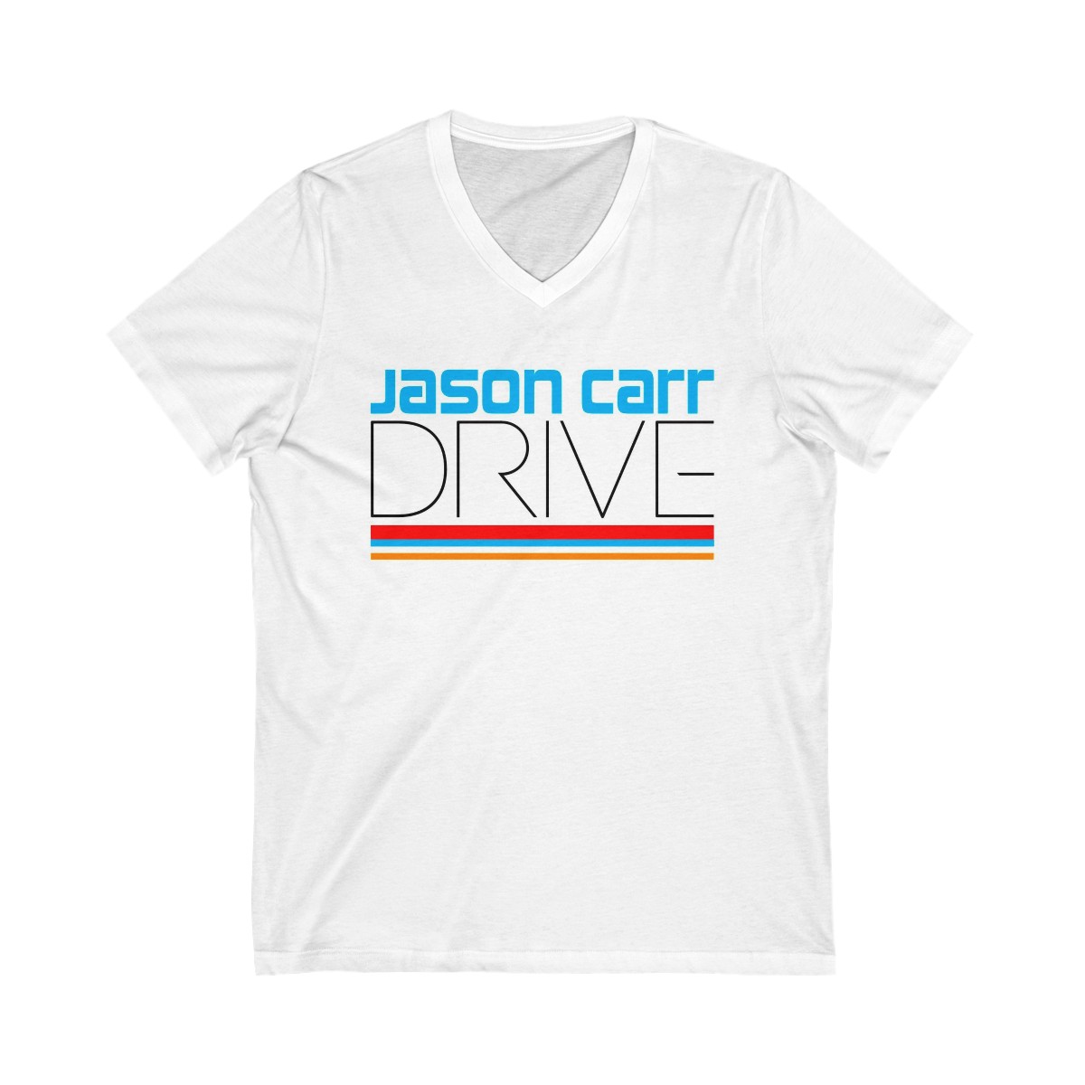 NEW! JasonCarrDrive Jason Carr Drive Unisex Jersey Short Sleeve V-Neck Teee product thumbnail image