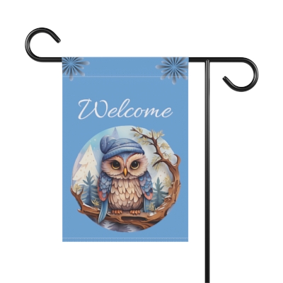 Welcome Winter owl  Banner