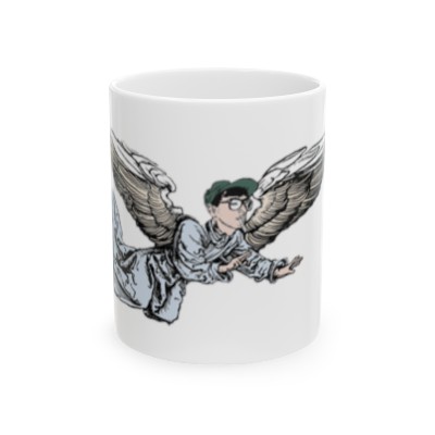 Big Moss Angel - White Mug 11oz