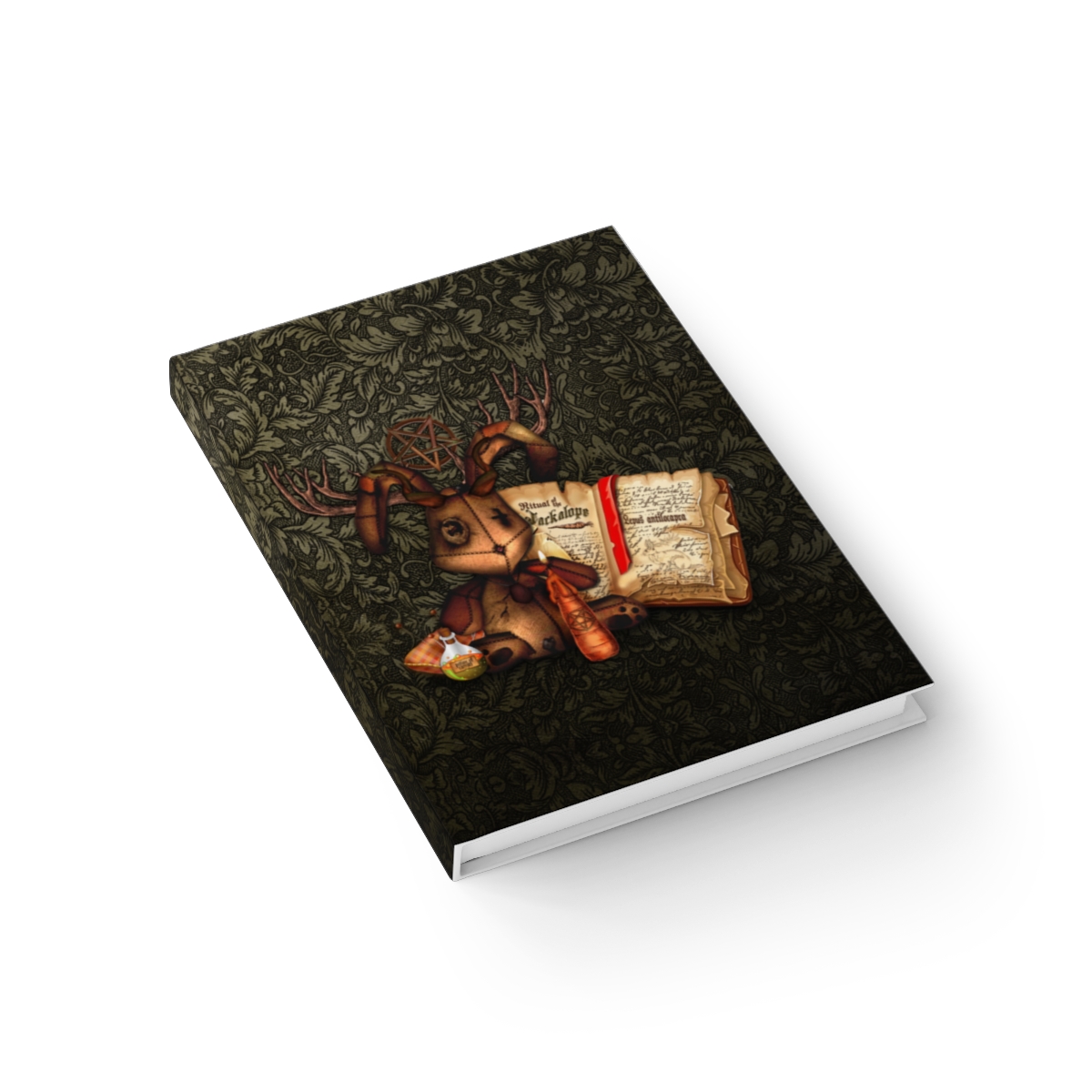 The Jackalope Ritual Journal (Sage) - Ruled Line product thumbnail image