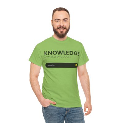 Knowledge by Google Heavy Cotton Tee