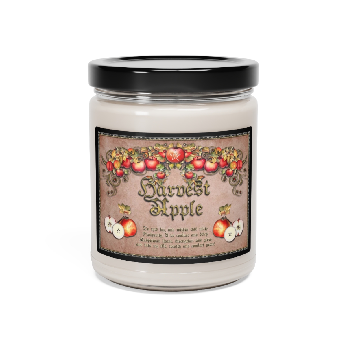 Harvest Apple Scented Soy Prosperity Candle, 9oz product thumbnail image