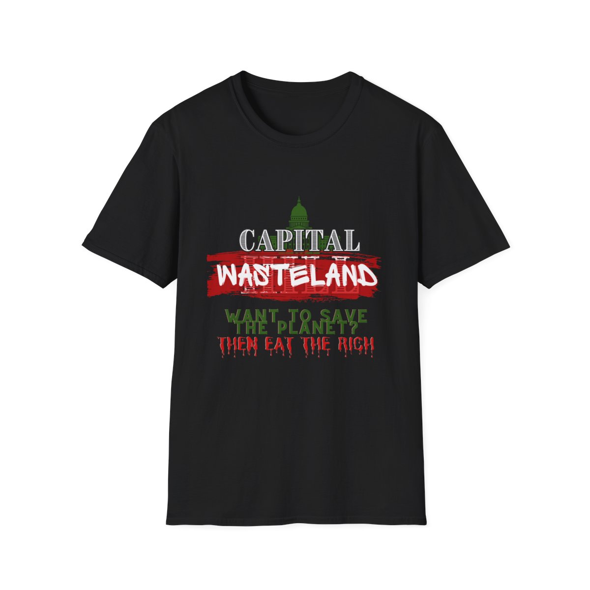 Want to save the plant? Then Eat the Rich T-Shirt product thumbnail image