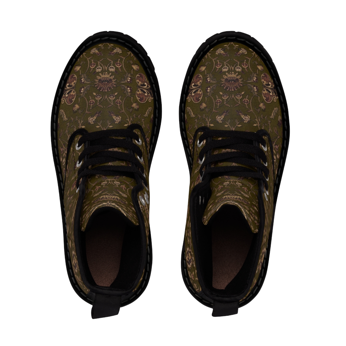 "Magic Carpet Ride" Women's Canvas Boots )gold) product thumbnail image