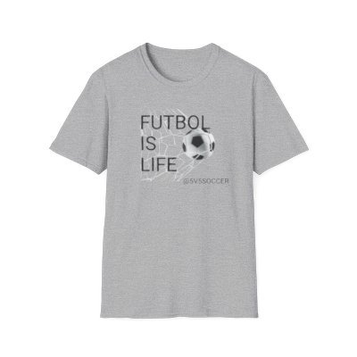 Futbol is life (Unisex Softstyle T-Shirt)