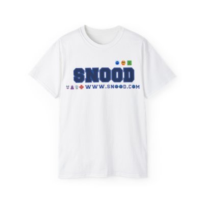 White Collegiate Snood T-Shirt
