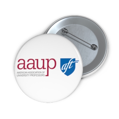 AAUP/AFT - White Button