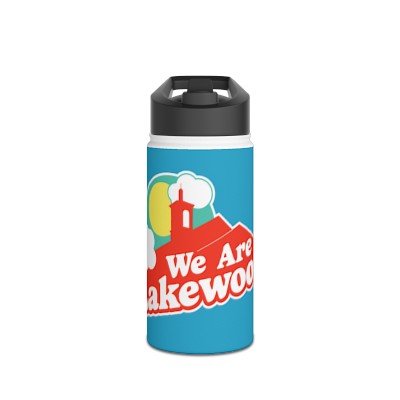 We Are Lakewood Stainless Steel Water Bottle, Standard Lid