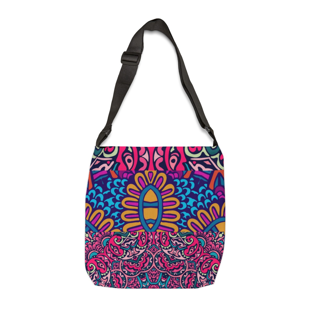 Eclectic Adjustable Tote Bag (AOP) product thumbnail image