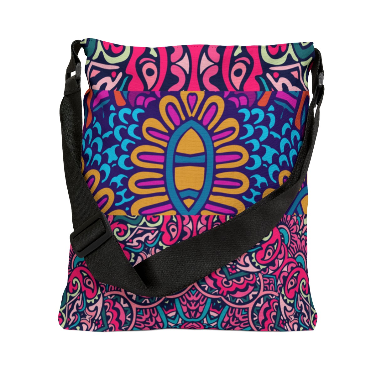 Eclectic Adjustable Tote Bag (AOP) product thumbnail image