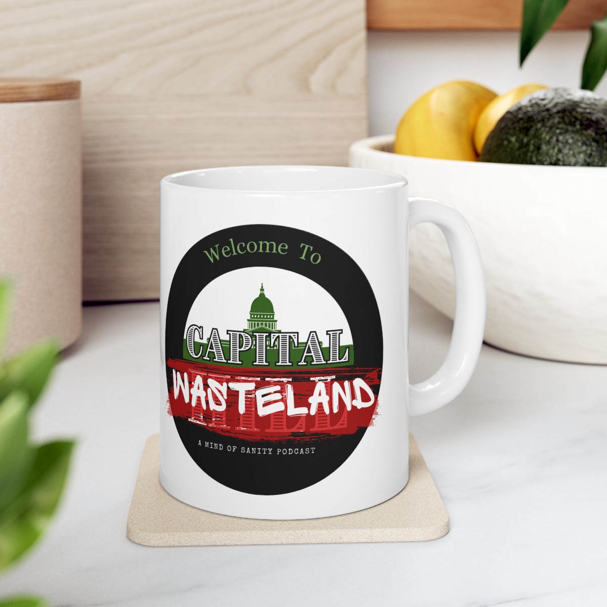 Capital Wasteland - Save the Planet Mug - White Variant 11 oz product thumbnail image